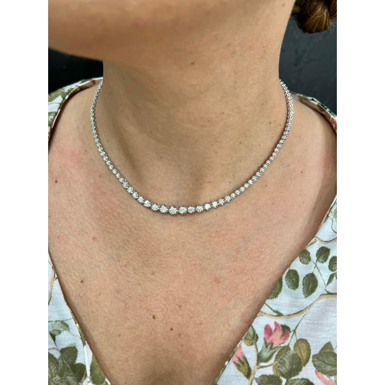 Walmart tennis necklace online