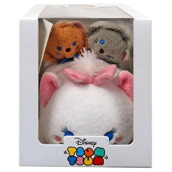 Disney Tsum Tsum Marie, Toulouse & Berlioz Plush Set (Subscription Box)