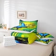 thumbnail image 5 of YST Dreamy Blue Butterfly Comforter Set, 7-Piece, Music Notes, Twin, 5 of 5