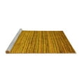 thumbnail image 2 of Ahgly Company Machine Washable Indoor Rectangle Abstract Yellow Modern Area Rugs, 2' x 3', 2 of 4