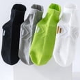 thumbnail image 3 of VV AVEORS Extra Large Unisex Cotton Ankle Socks Thin Soft Casual Athletic Low Cut Socks With Tab For Men Women Brown One Size, 3 of 3