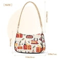 thumbnail image 3 of FORMRS Womens Shoulder Bag with Chain Strap Clutch Purse Cute Tote Handbag, Christmas Gift Train, 3 of 7