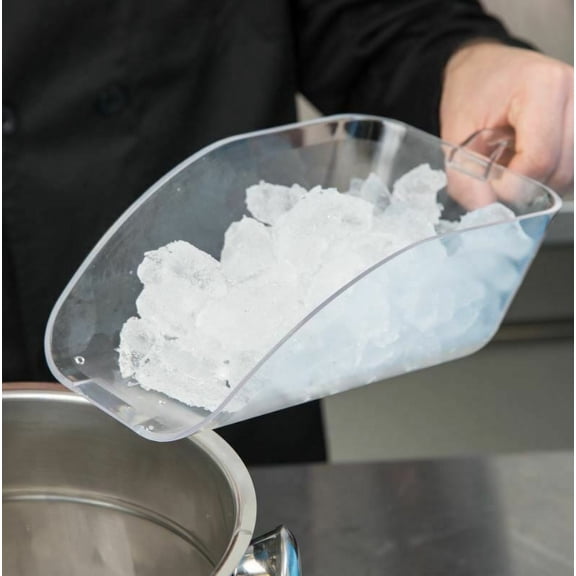 ICE SCOOP 64 oz CLEAR LARGE PLASTIC BAR RESTAURANT COMMERCIAL GRADE FOOD