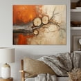 thumbnail image 1 of Designart Tree Redwood Wall art decor, Tree Redwood Wall Art, Abstract Redwood Tree composition , Multi-Color Large Traditional Canvas wall art, 32x16 inches, 1 of 5