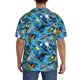 thumbnail image 3 of Fotbe snow board blue Camisa Estampada de Manga Corta para Hombre, Casual de Verano, Estilo Playero, Sin Arrugas-Large, 3 of 5