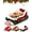 #C, variant on Christmas Dog Bed Sleigh, Cozy Holiday Pet Bed with Non-Slip Base for Small Dogs and Cats
