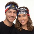 thumbnail image 1 of Vincha reversible 2 en 1 Fox & Fury con bandera de Francia, 1 of 1