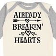 thumbnail image 4 of Inktastic Boys Valentines Day Breaking Hearts Boys Long Sleeve Baby Bodysuit, 4 of 5