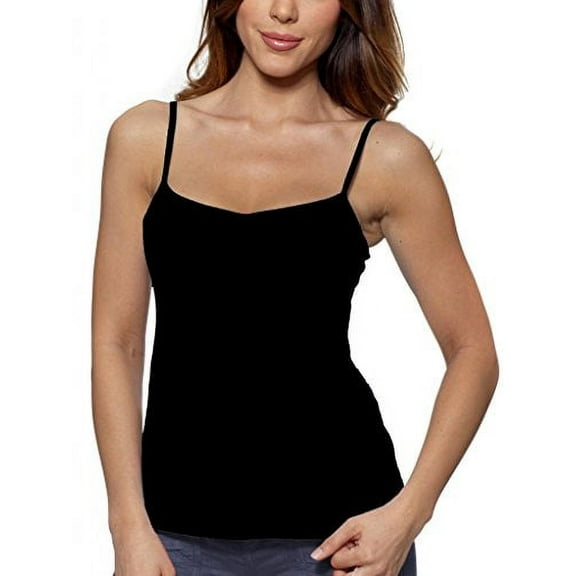 Alessandra B Underwire Bra Classic Camisole (36DD, Black)