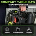 thumbnail image 3 of Sirocco Dustless M1D - PR - 216W-2 8.5 in. Table Saw, 3 of 7