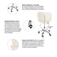 thumbnail image 4 of Silla Oficina Vinipiel Ergonómica Moderna Ejecutiva, 4 of 4