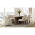 thumbnail image 6 of Miekor Furniture Cocoa and Ivory Banquette 68004, 6 of 8