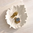 thumbnail image 6 of Better Homes & Gardens Cream Figural Leaf Stoneware 12" x 10" Serving Platter, 6 of 7