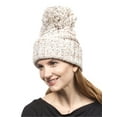 thumbnail image 1 of Gravity Threads 15cm Confetti Pom Beanie, Oatmeal, 1 of 2