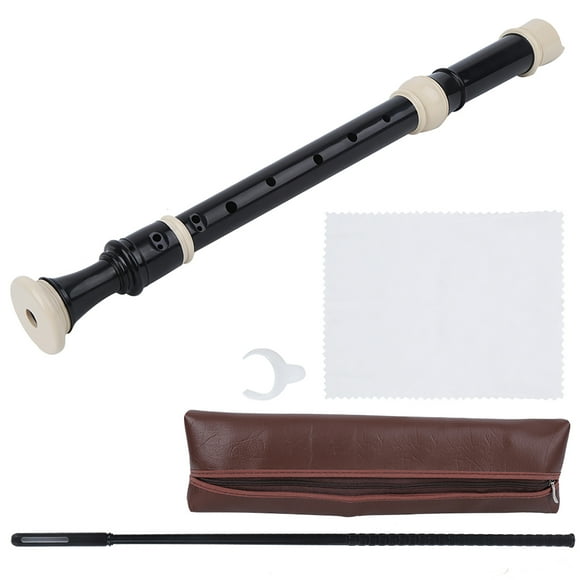 Flauta dulce Jadeshay Flauta dulce Clarinete de 8 agujeros Grabadora de viento para clarinete con llave F