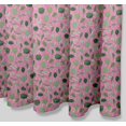 thumbnail image 3 of S4Sassy Pink Cabbage Leaves Waterproof Bathroom Shower Curtain With Roller Rings Hook-60 x 84 Inch, 3 of 6