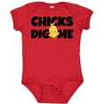 thumbnail image 3 of Inktastic Chicks Dig Me Boys Baby Bodysuit, 3 of 5