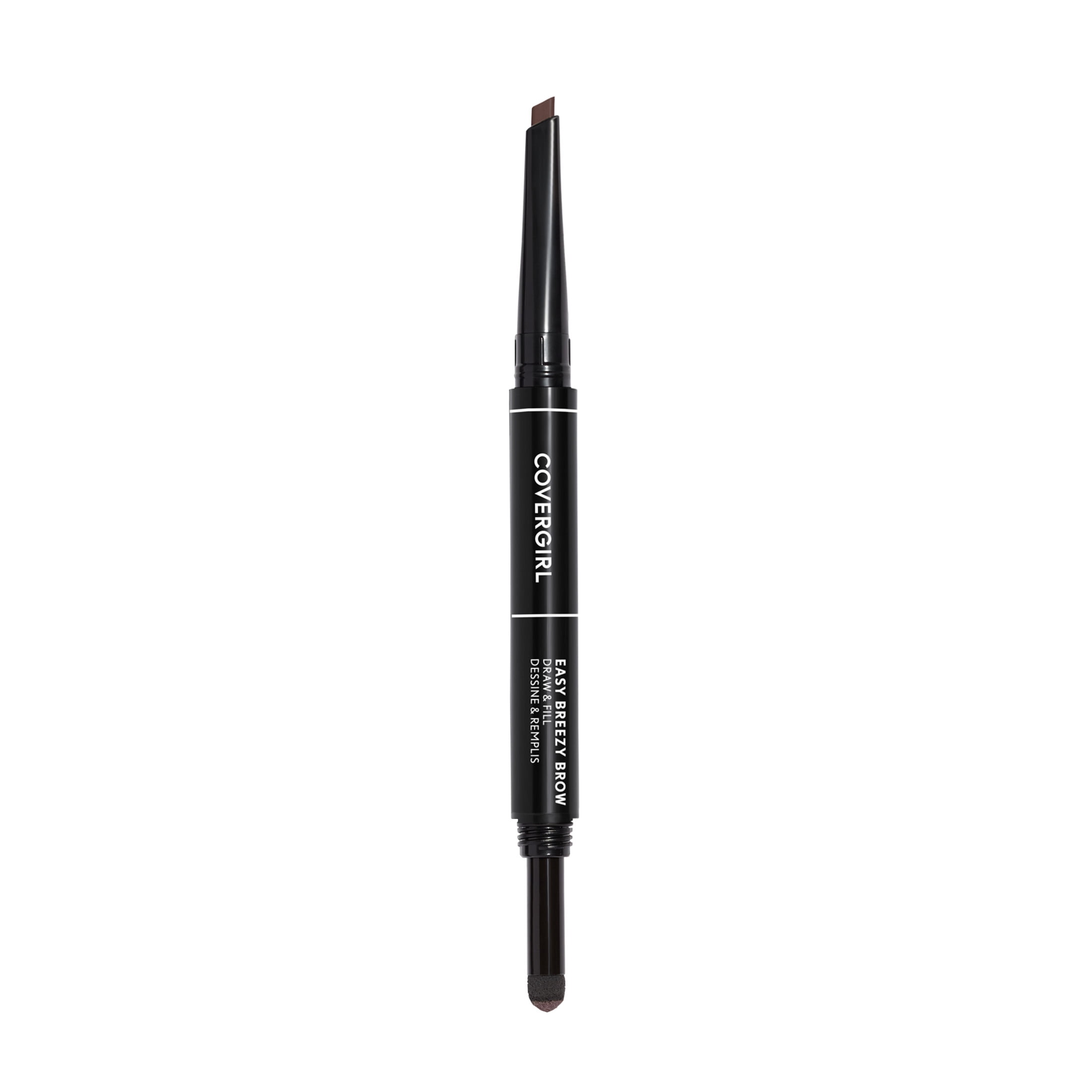 COVERGIRL Easy Breezy Brow Draw and Fill Brow Tool, Rich Brown, 0.02 oz