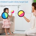 thumbnail image 5 of Pelota de succión para niños, pelota adhesiva, pelota para lanzar, raqueta, equipo deportivo para jardín de infantes, juguetes interactivos para padres e hijos, 5 of 5