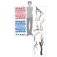 thumbnail image 3 of Japanese Cherry Blossom Tree and Birds Wall Decal Sticker for Flower Baby Nursery Room Decor Art, 3 of 4