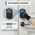 thumbnail image 5 of Fingerprint Door Lock, Smart Door Lock, Keyless Entry Door Lock, Electronic Keypad Deadbolt, Smart Locks for Front Door, Auto Lock, Door Lock with Code, Black, 5 of 13