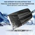 thumbnail image 2 of Kid Snow Shovel with Stainless Steel Handle, Kids Size Durable Shovel for Snow - Comfort D Grip Sturdy Metal Handle Plastic Digging Sand Playing Beach Snow Shovel for Garden Car (1PCS Random color), 2 of 6