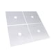 thumbnail image 4 of 4 piezas cubierta para quemador de estufa, protector superior para estufa de gas antiadherente resistente a altas tempteraturas 27x27 cm, cubierta para estufa de gas de fácil, 4 of 7