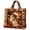 Black, variant on Halloween Quilted Tote Bag,Reusable Shopping Tote Large Capacity Trick or Treat Bag Fall Gift for Women Daily Commute Travel Shoulder Strap Handbag
