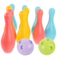 thumbnail image 3 of 1 set of Plastic Bowling Game Toys Parent-child Bowling Toys Indoor Sports Playthings, 3 of 3