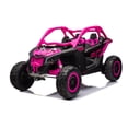 thumbnail image 1 of Montable Eléctrico Aeiou Original Can-am 4 Motores 200 Watts Rosa, 1 of 5