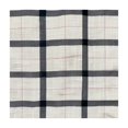 thumbnail image 4 of BANET Table Throw for Kitchen or Dining Table, Plaid Cream Small Square , Coffee Table Cover, Layering Piece, Oeko-Tex Yarn Dyed Cotton white, 4 of 8