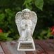 thumbnail image 1 of Lámpara solar con estatua de ángel, adorno de resina, diseño simple, figura de ángel decorativa moderna, escultura decorativa para jardín de tumbas 112 cm x 11 cm x 21 cm, 1 of 10