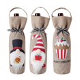 thumbnail image 2 of blg Decoraciones Navideñas Para El Hogar Gnome Botella De Vino Cubierta Con Soportes De Mango, 2 of 3