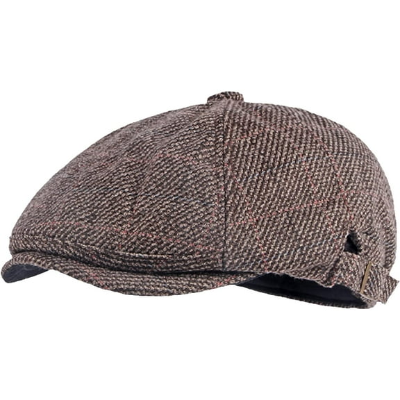 CoCopeaunts Newsboy Hats for Women Vintage Octagonal Newsboy Cap Artist Painter Ivy Hat Male Female Flat Cap Berets for Men