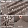 thumbnail image 3 of XYMHUN Armchair Cover Stretch Sofa Cover for Armchair Slipcover Furniture Protector,Khaki, 3 of 7
