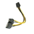 thumbnail image 3 of Injueey Adaptador de Cable de Alimentación de 15 pines a macho a hembra Cable convertidor PSU divisor accesorio de computadora Electrónica miscelánea, 3 of 6