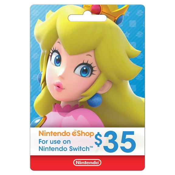 Nintendo Eshop 35 Gift Card $35 Prepaid Gaming Card, Nintendo Switch (1 Pack)
