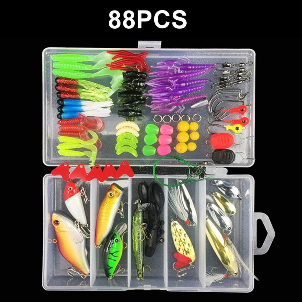 4PCS Fishing Lures TopWater Floating Lure Popper Poper 7.7g Plastic Fish Tackle