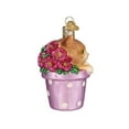thumbnail image 3 of Old World Christmas Kitten in Flower Pot Glass Blown Ornament for Christmas Tree, 3 of 6