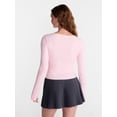 thumbnail image 3 of No Boundaries Lace Trim Cardigan, Women's XXS-XXL, 3 of 5