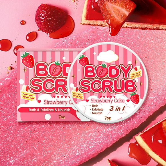 Dvkptbk scrub Body Scrub Revitalizing Exfoliating Scrub -Cellulite Body Scrub Cleansing Moisturizing Bath Scrub 226g