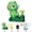 Model D Green (Frog), variant on Esaierr Baby Kids Flying Discs Launcher Toys Outdoor Dinosaur Flying Discs Launcher Toys Great Fun Outdoor Family Game Toys for Ages 4-12