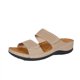 thumbnail image 3 of Mujeres zapatillas de verano moda casual color sólido pescado boca gruesa cuña inferior, 3 of 6