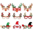thumbnail image 4 of 2024 Dibujos animados lindo sombrero de Navidad Santa Claus muñeco de nieve vidrio para decoración de fiesta de Navidad vidrio para niños promoción suministros de fiesta, 4 of 4