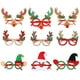 thumbnail image 4 of 2024 Dibujos animados lindo sombrero de Navidad Santa Claus muñeco de nieve vidrio para decoración de fiesta de Navidad vidrio para niños promoción suministros de fiesta, 4 of 4