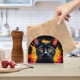 thumbnail image 6 of Cat Black Napkin Holder for Table Clear Napkin Stand Paper Holder Acrylic Organizer Dispenser Napkins for Dinner Kitchen Restaurant Room, 6 of 8