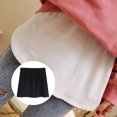 thumbnail image 4 of Falda de capas de algodón Falda superior Barrido inferior Cintura ajustable Falda de cola, Negro kenally AP000989-02, 4 of 7