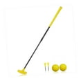 thumbnail image 3 of Lipstore Putter de Golf Rétractable Double Face Réglable pour Fond de Jardin Intérieur Jaune, 3 of 8