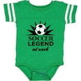 thumbnail image 3 of Inktastic Soccer Legend at Work Boys or Girls Baby Bodysuit, 3 of 5