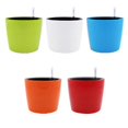 thumbnail image 1 of Self Watering Planter Round Herb Garden Green Plastic Water Level Display 1Pack, 1 of 5